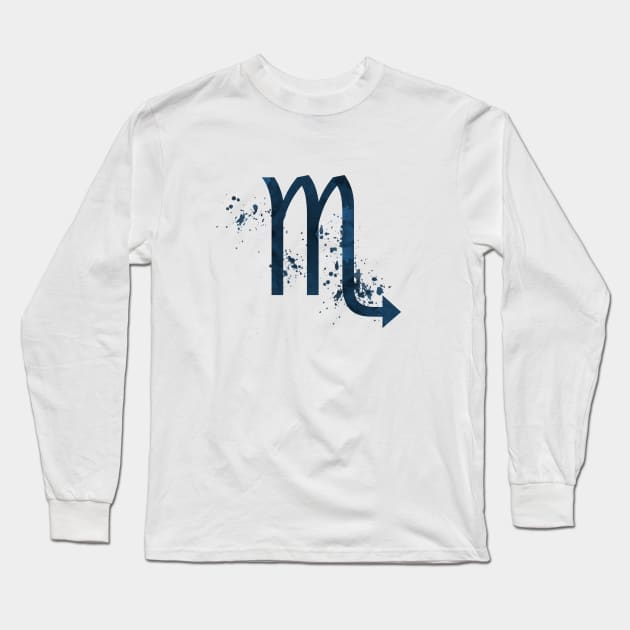 Scorpio (astrology) Long Sleeve T-Shirt by TheJollyMarten